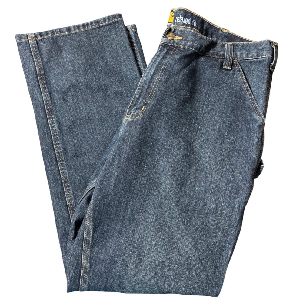 Carhartt Men's Rugged Flex Relaxed Fit Carpenter Jean Size 40x32
